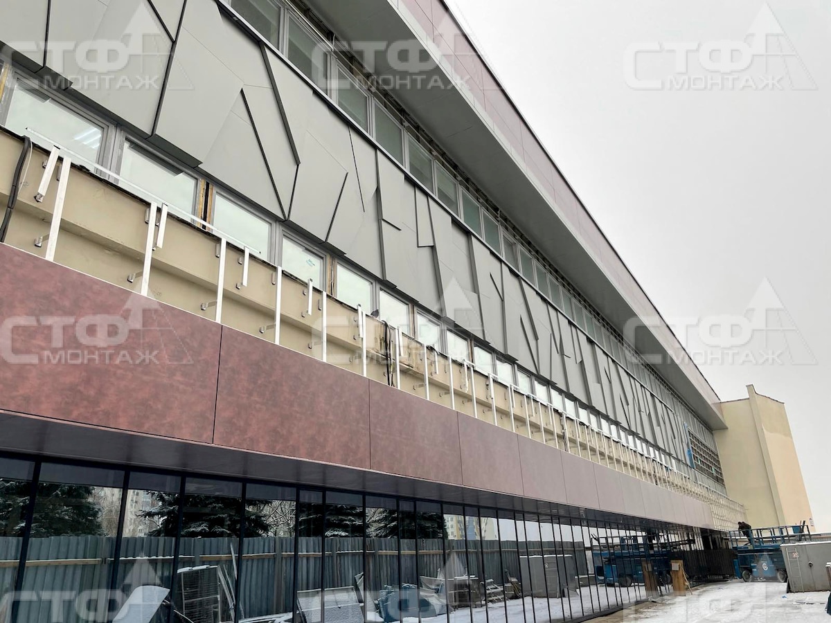 Модернизация фасада на Притыцкого 62